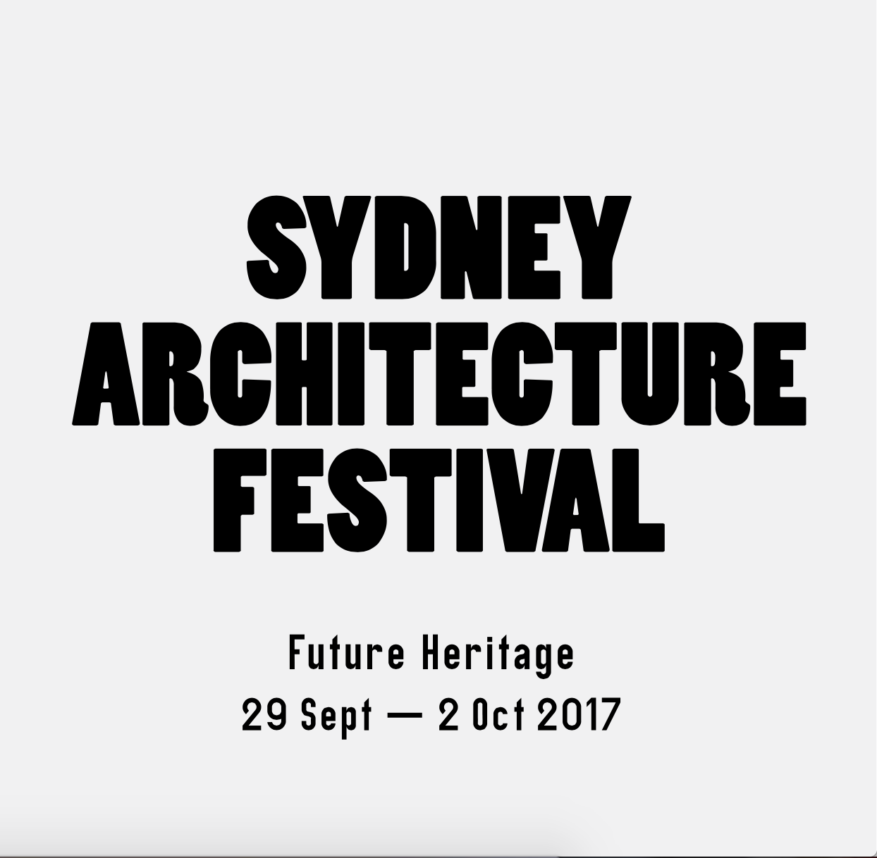 Sydney Architecture Festival - Sydney, NSW, Australia - Feature Event - The Local Project