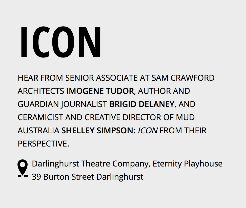 Perspectives: ICON - Sydney, NSW, Australia - Feature Event - The Local Project