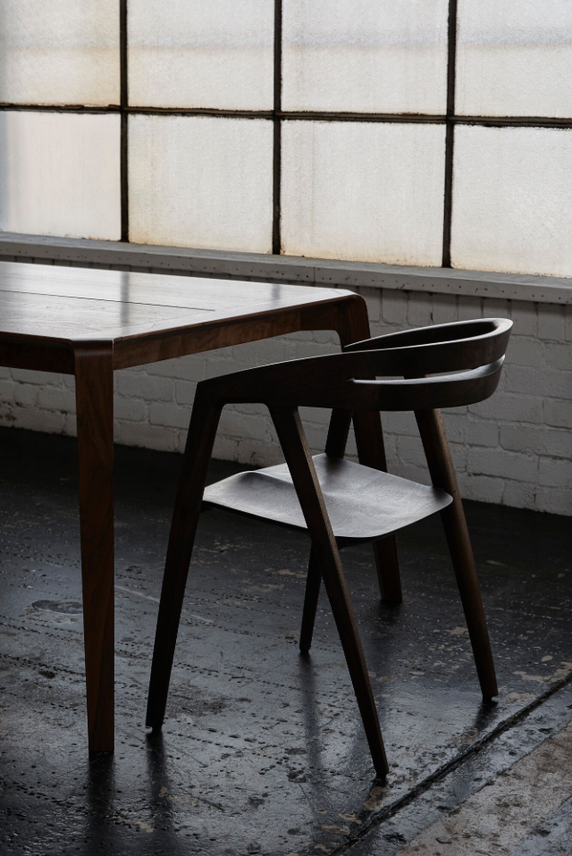This is not Memphis - Daniel Poole - Wandel Dining Table & Chair - photography by Lillie Thompson