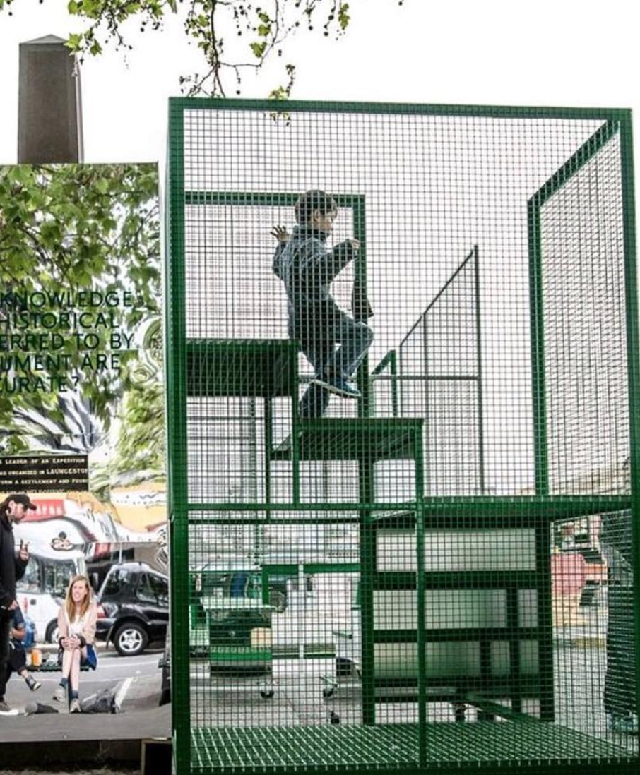 Sibling Architecture - finalist Melbourne Prize for Urban Sculpture 2017 with their #bienniallab commission - Over Obelisk
