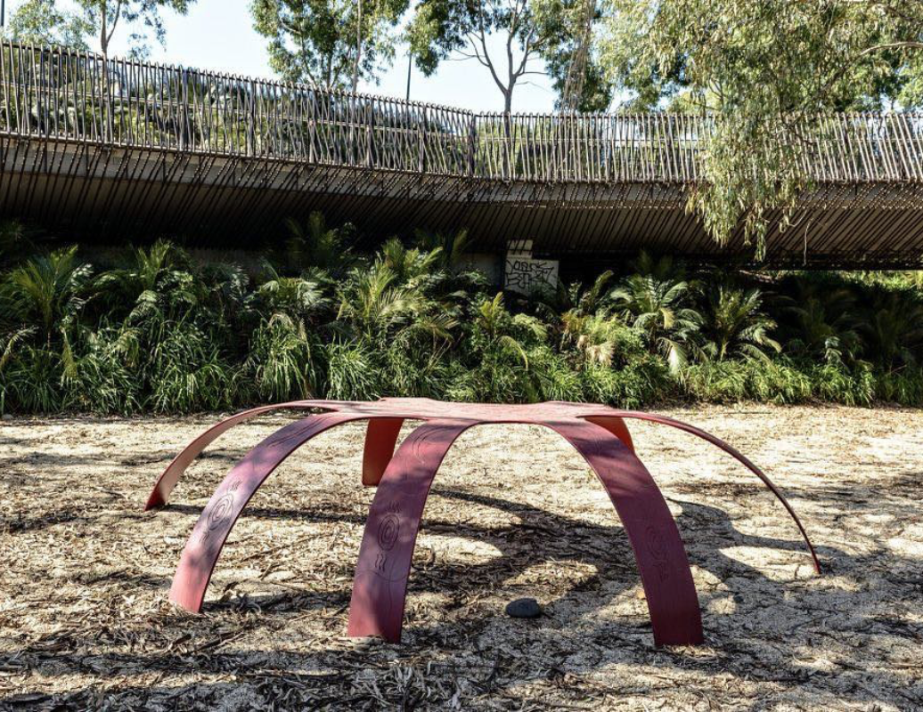 MPavilion’s second annual #BLAKitecture forum brings together Indigenous built environment practitioners on the Yaluk-ut Weelam land of the Boon Wurrung people.