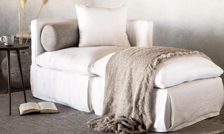 Brugh Linen Armchair