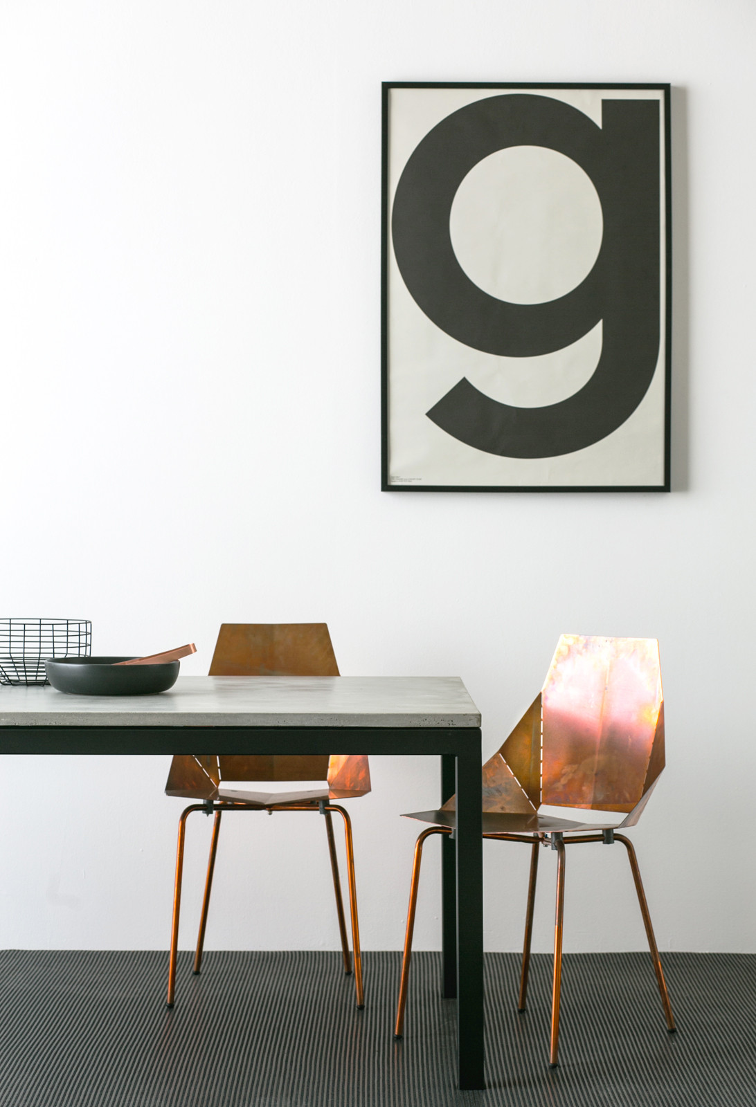 Spectre - SLABSbyDesign - Minimalist polished concrete dining table - The Local Project - Dining Area