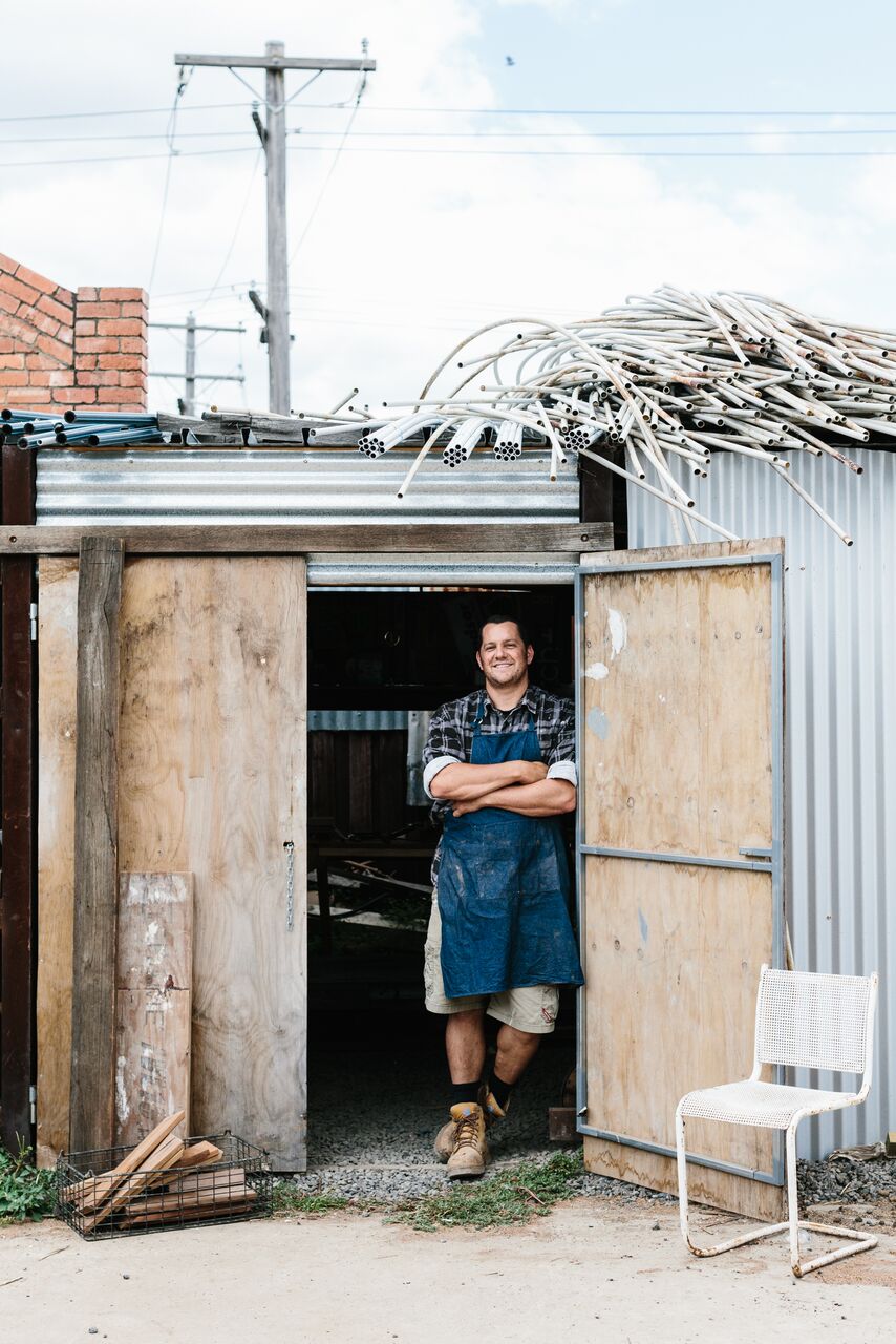 Oliver MacLatchy - Wood Melbourne - Brunswick, Melbourne, Australia - Concrete, Brass & Timber Bathroom Fixtures Specialist