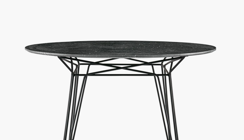 Parisi Table - Australian Black Closeup - Tom Fereday - Design Archive