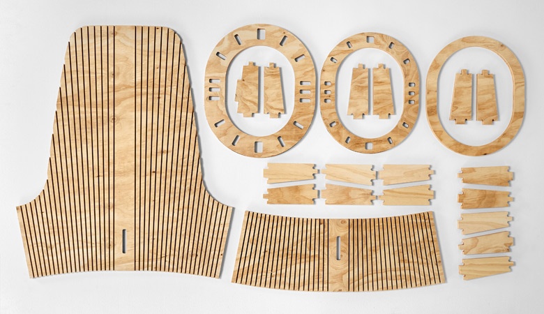 Hull Lounge - Australian Timber - Tom Fereday - Design Archive