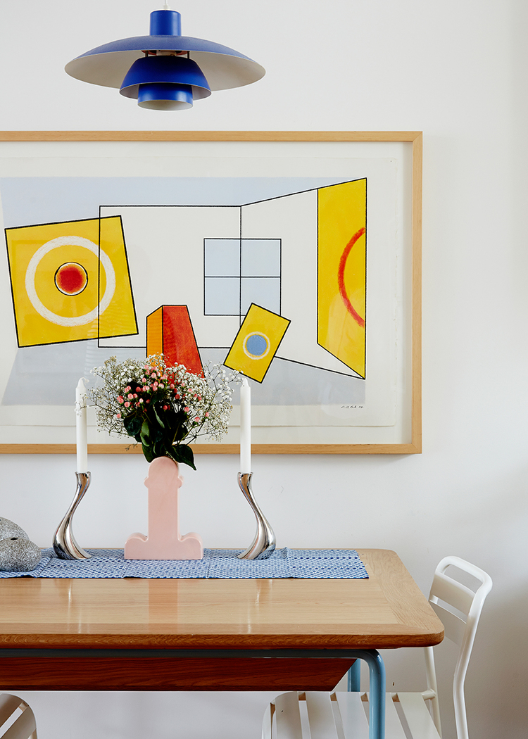 Blue Table 2014 - Australian Dining Table TImber - Fred Ganim - Design Archive