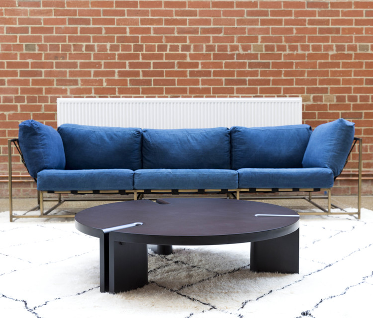 Round Coffee 2015 - Australian Black Timber Table Lounge room - Fred Ganim - Design Archive