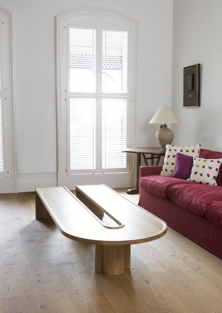 U Coffee Table - Australian Timber Livingroom - Fred Ganim - Design Archive