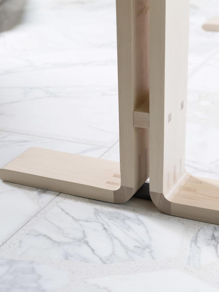 Dining Table - Local Timber Leg - Fred Ganim - Design Archive