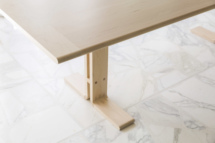 Dining Table - Local Timber Table Aerial - Fred Ganim - Design Archive