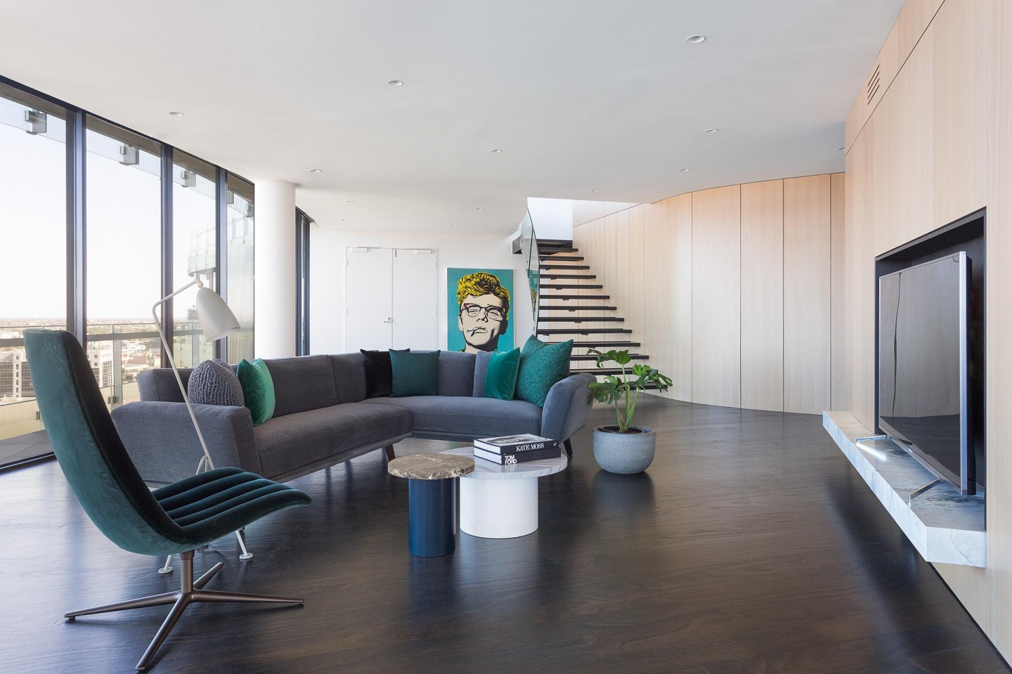 Local Australian Interior Design-YVE Penthouse Designed by Biasol