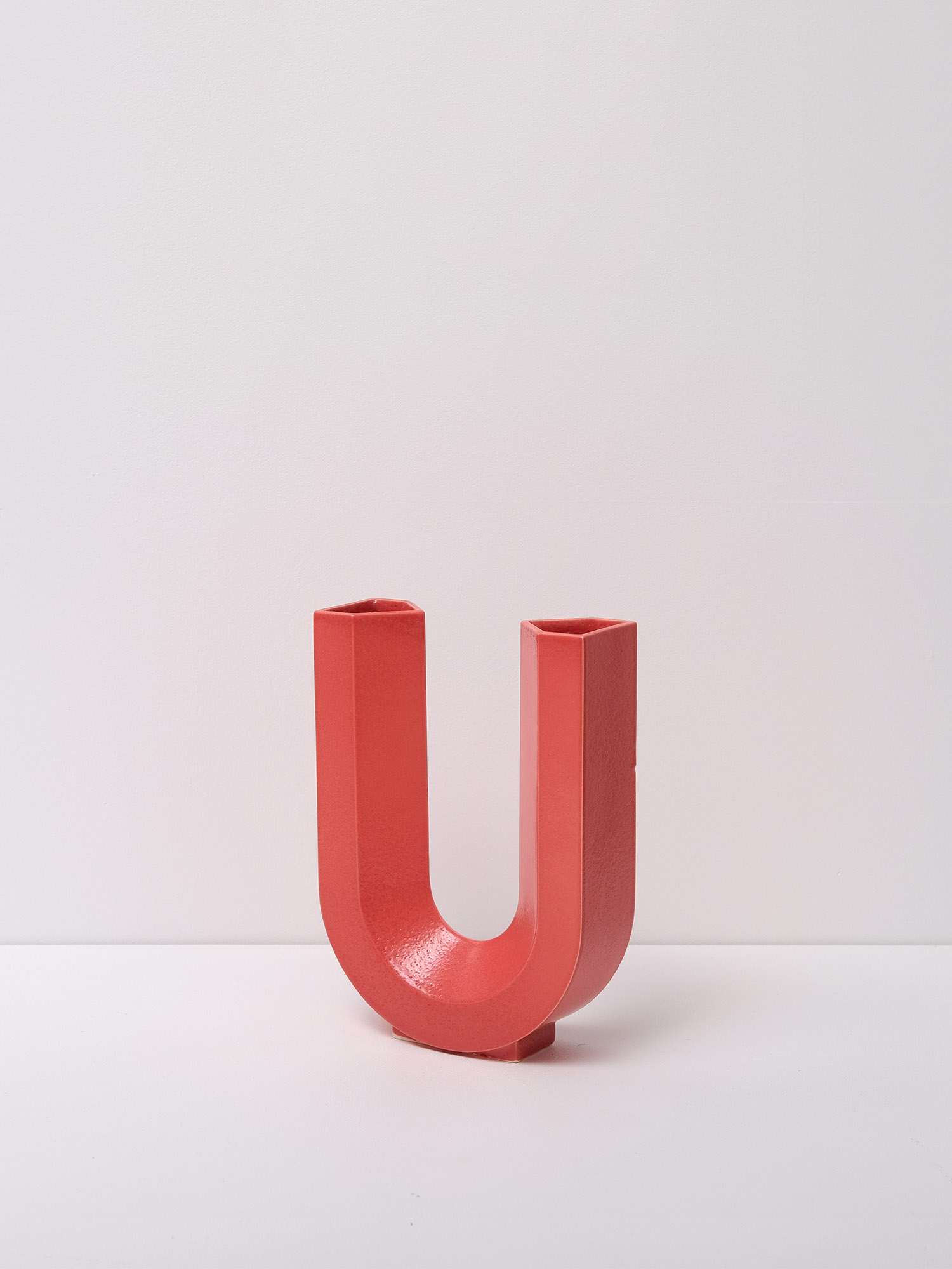 Rhys Cooper Has Released His First Ceramic Series 'u Vase' Supporting Local Design Adelaide, South Australiavase Red 1