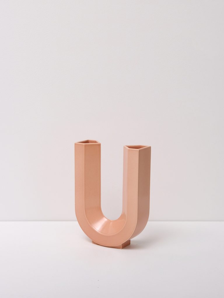 Rhys Cooper Has Released His First Ceramic Series 'u Vase' Supporting Local Design Adelaide, South Australiavase Orange 1