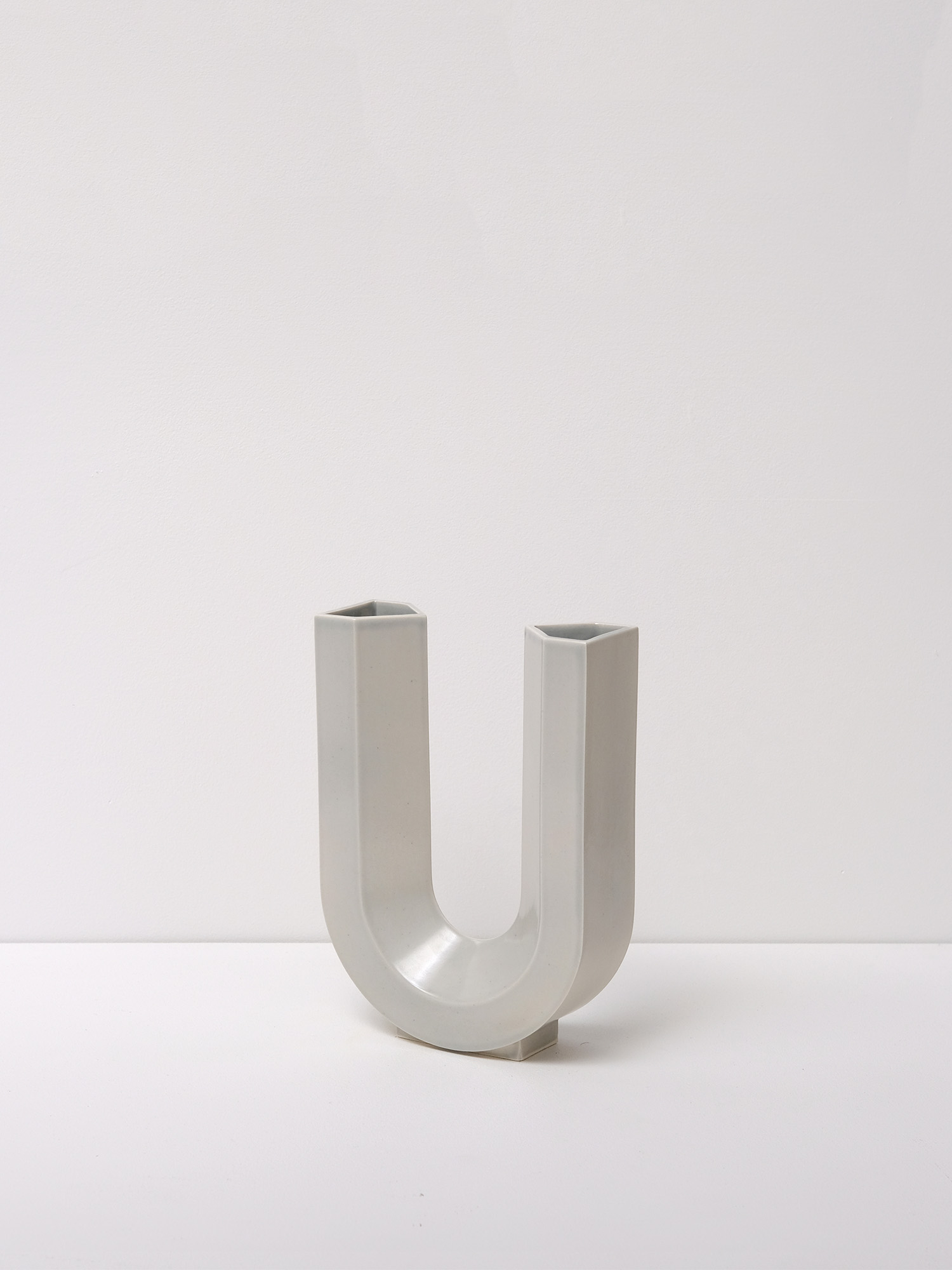 Rhys Cooper Has Released His First Ceramic Series 'u Vase' Supporting Local Design Adelaide, South Australiavase Grey 1