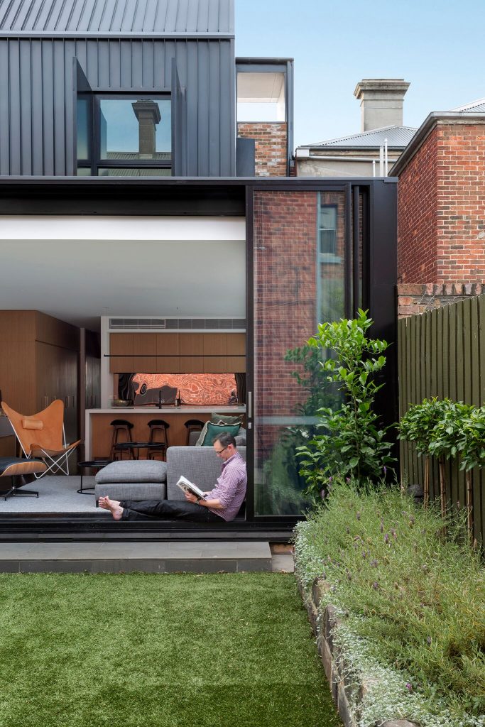 Gallery Of The Frame Terrace House By Mcmahon And Nerlich Local Residential Design And Landscape Architecture Albert Park, Vic Image 4