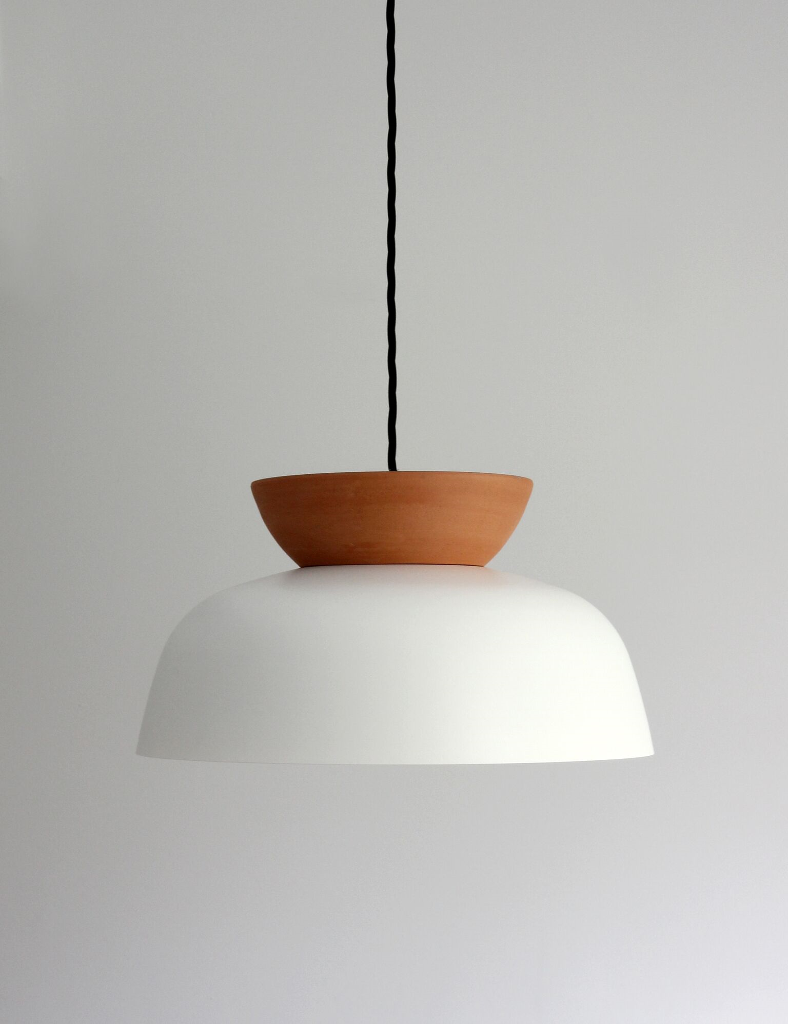 Hat Pendant light by Luke Mills of LUMIL bespoke lighting design