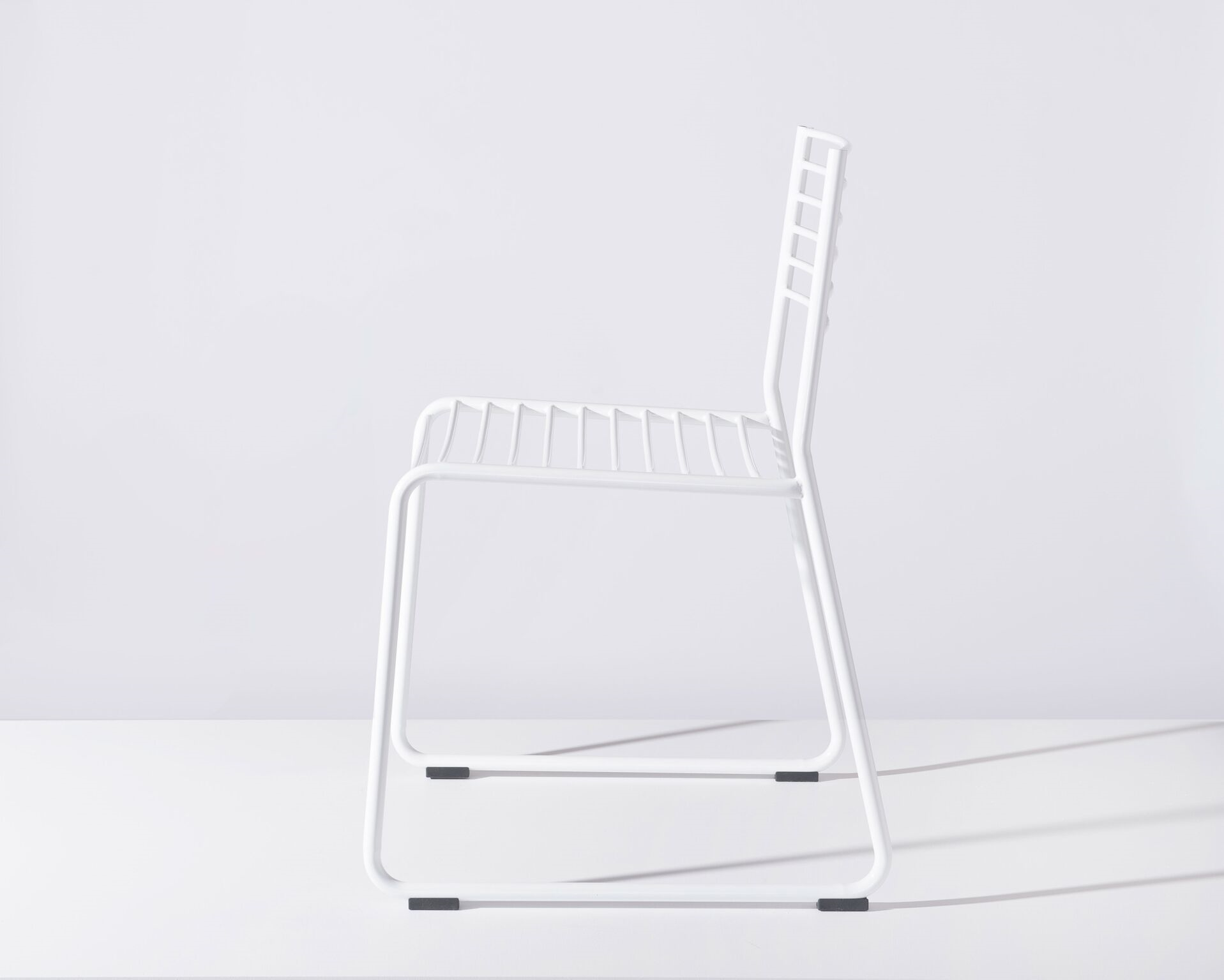 The TBC Wire Chair by Adam Lynch is an outdoor chair