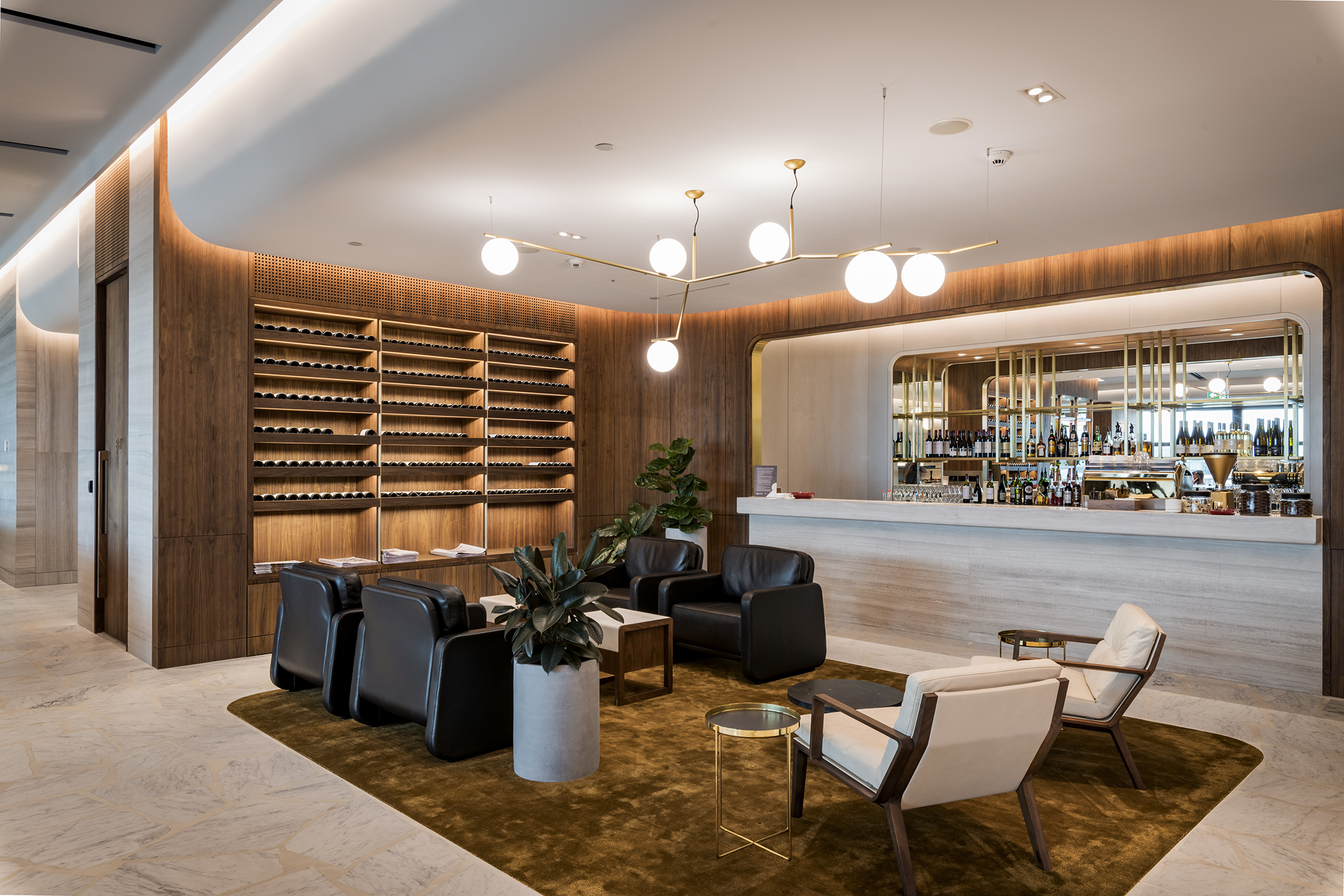 Gallery Of Qantas Chairman's Lounge By Tirar Local Australian Architecture & Timber Design Sydney, Nsw Image 12