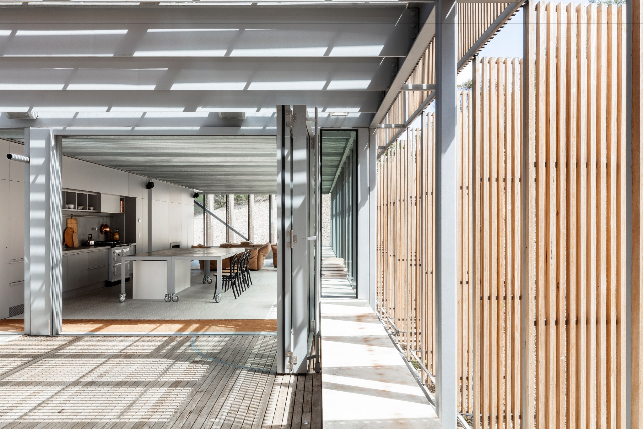 The “shade Skin” That Acts As A Passive Protection To The Home From The Harsh Australian Sun.