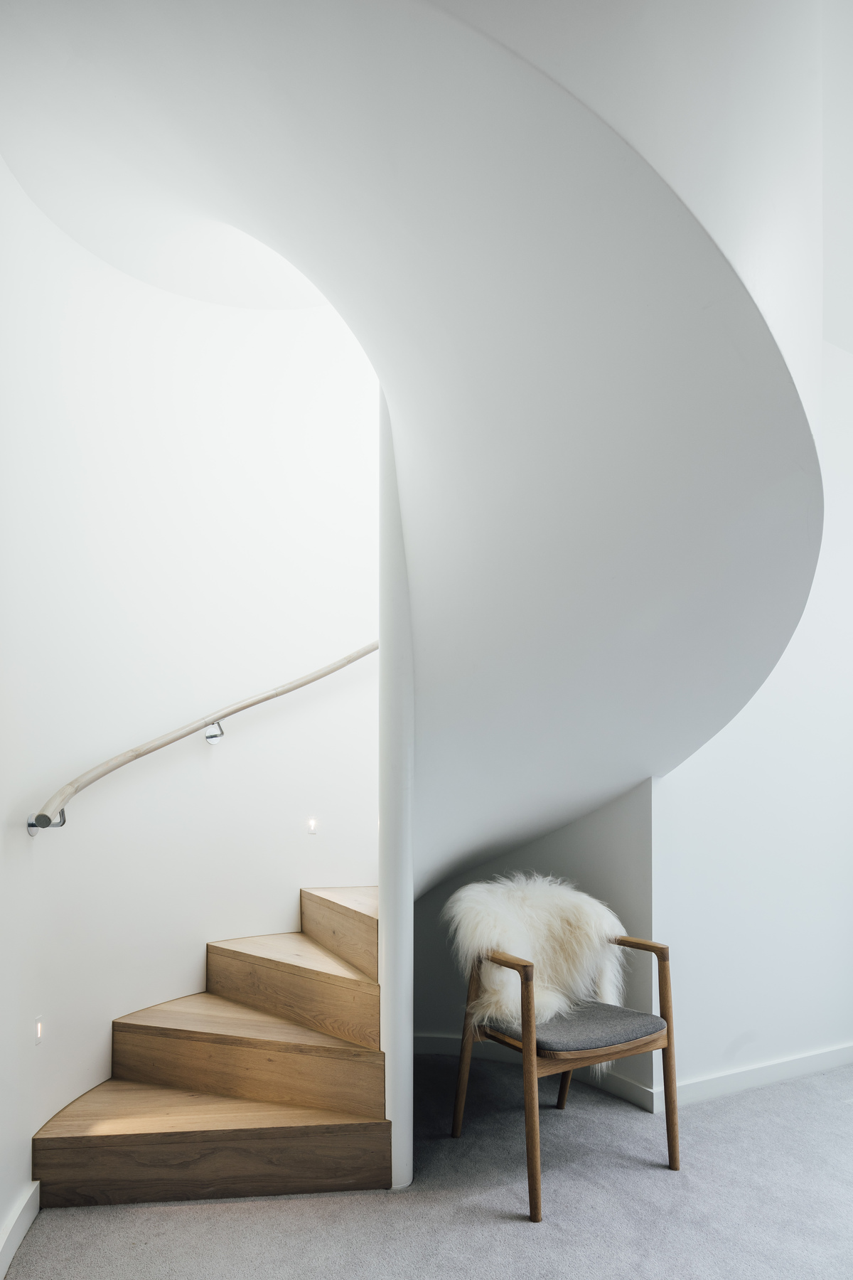 Double Volumed Concrete Clad Warehouse Where A Series Of Controlled Openings Allow For Beautifully Crafted Landscapes And Vistas Of The Neighbou