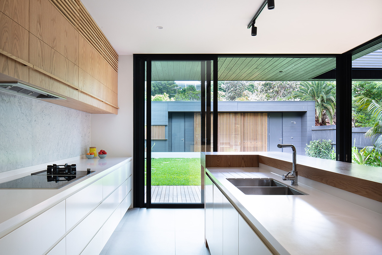 The Deliberate Connection Between The Front And Rear Of The House Unfolds As You Move Through The Space.