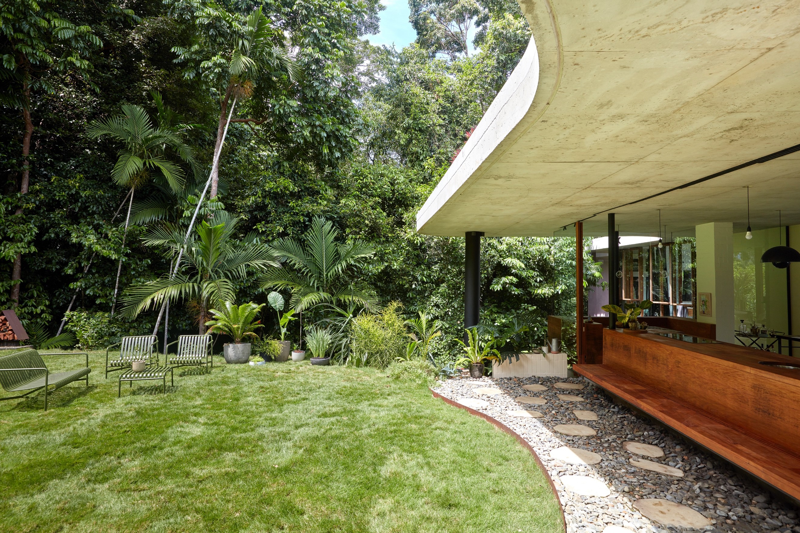 To Design A Jungle Home, The Patterns Of The Jungle Must Be Closely Observed To Ensure They Are Not Disrupted By The Added Presence