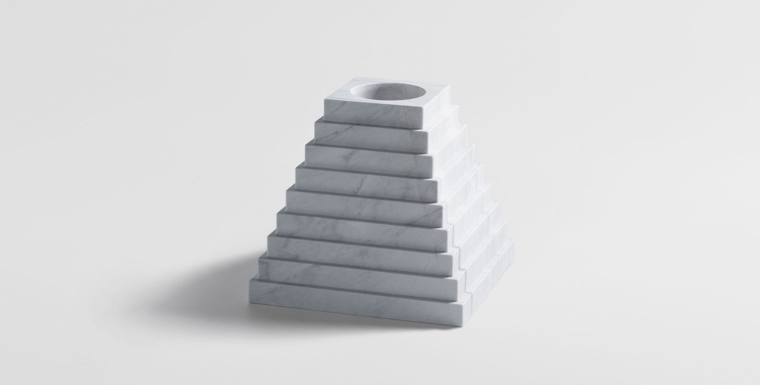 A Pair Of Complementary Forms, Spomenik Ⅰ And Spomenik Ⅱ Are Characterised By Their Graduated Volumes