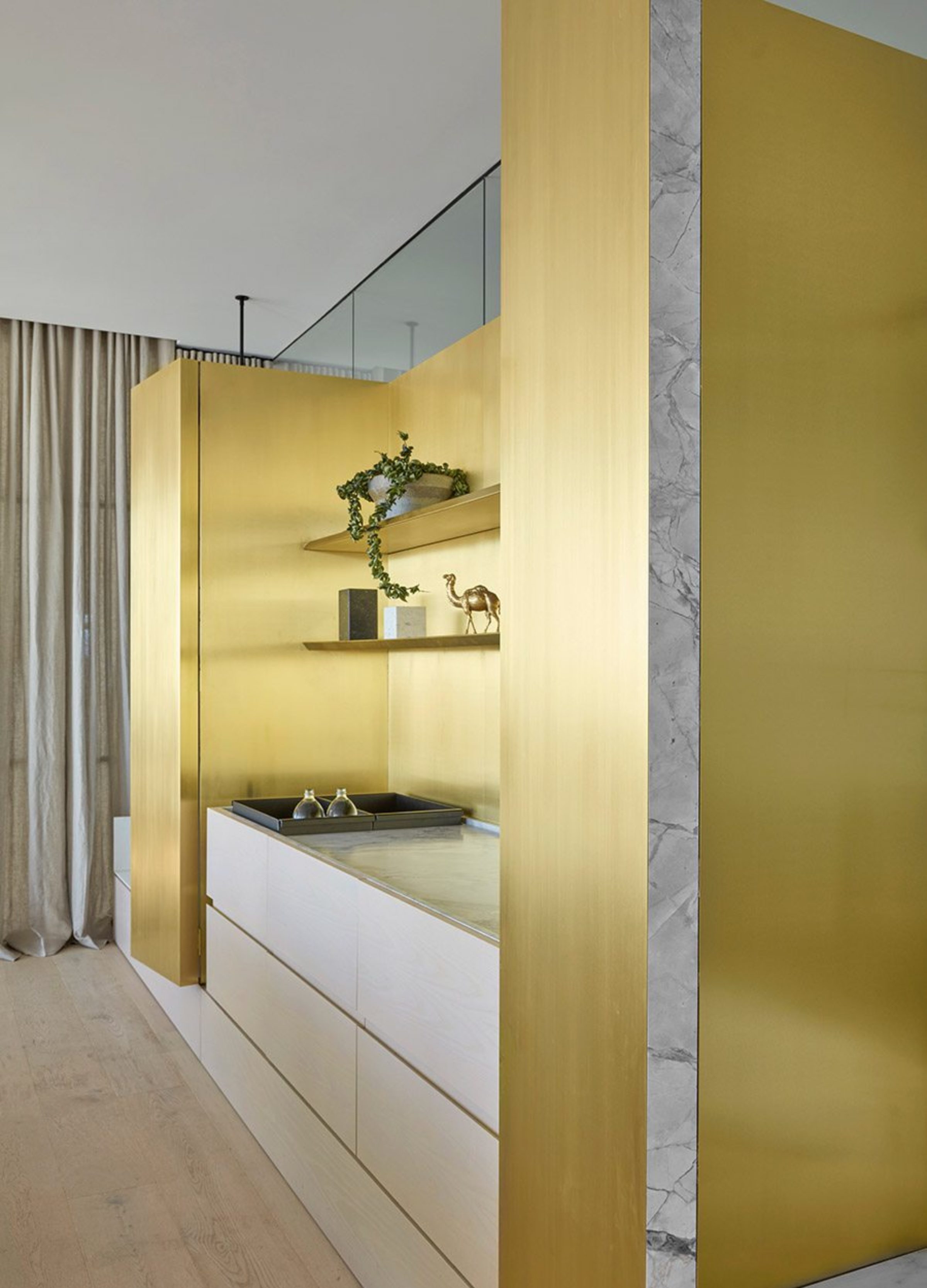 Artedomus White Fantasy Marble And Inax Sugie Series Japanese Mosaic Tiling In The Memocorp Office Is Key To Creating The Refined A