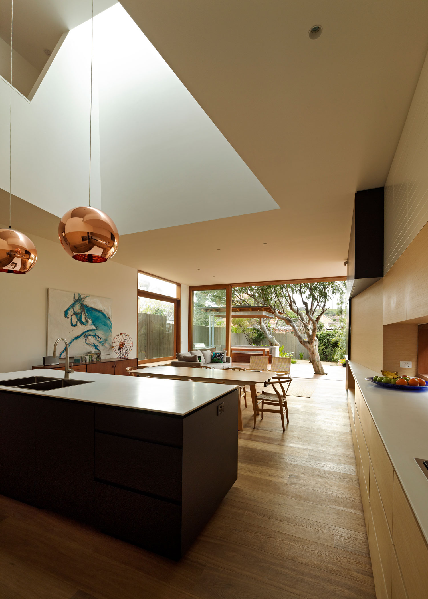 The House Form Seems To Shoot In One Linear Direction, Plywood House Ii Had To Respond Differently.