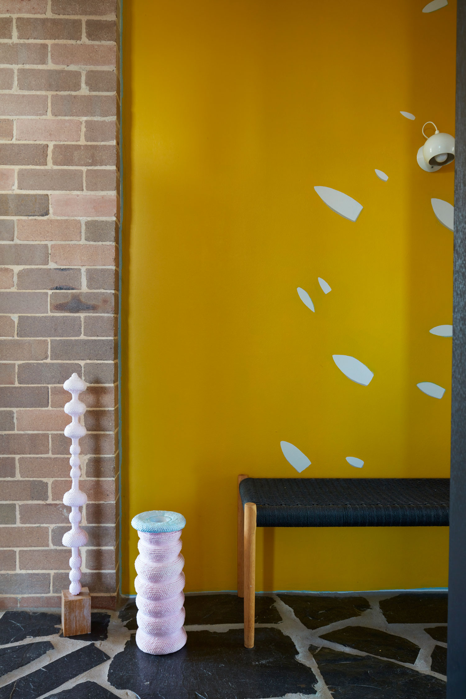 Rejecting The Bland And Safe Residential Typology, Polychrome House Celebrates Colour And A Client’s True Love Of Art.