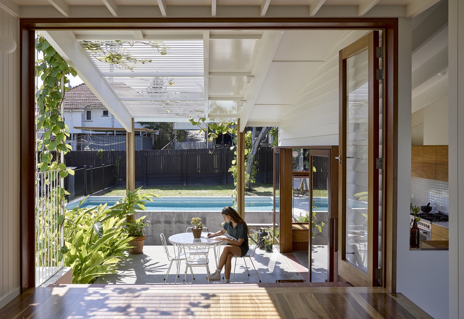 The Original Weatherboard Cottage Was Renovated, And Its Bones Retained