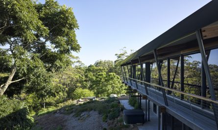 A North South Ridge Line With Commanding Views Over The Property To The North