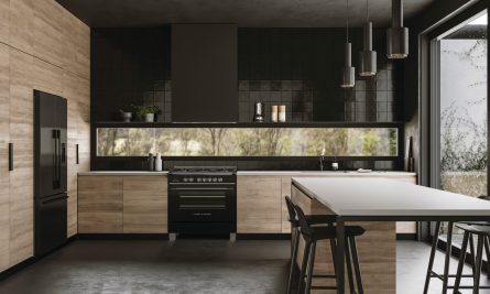 The Black Range Consists Of The 60cm Built In Oven, The Black Glass Ceramic Cooktop Available In Gas, Electric And Induc