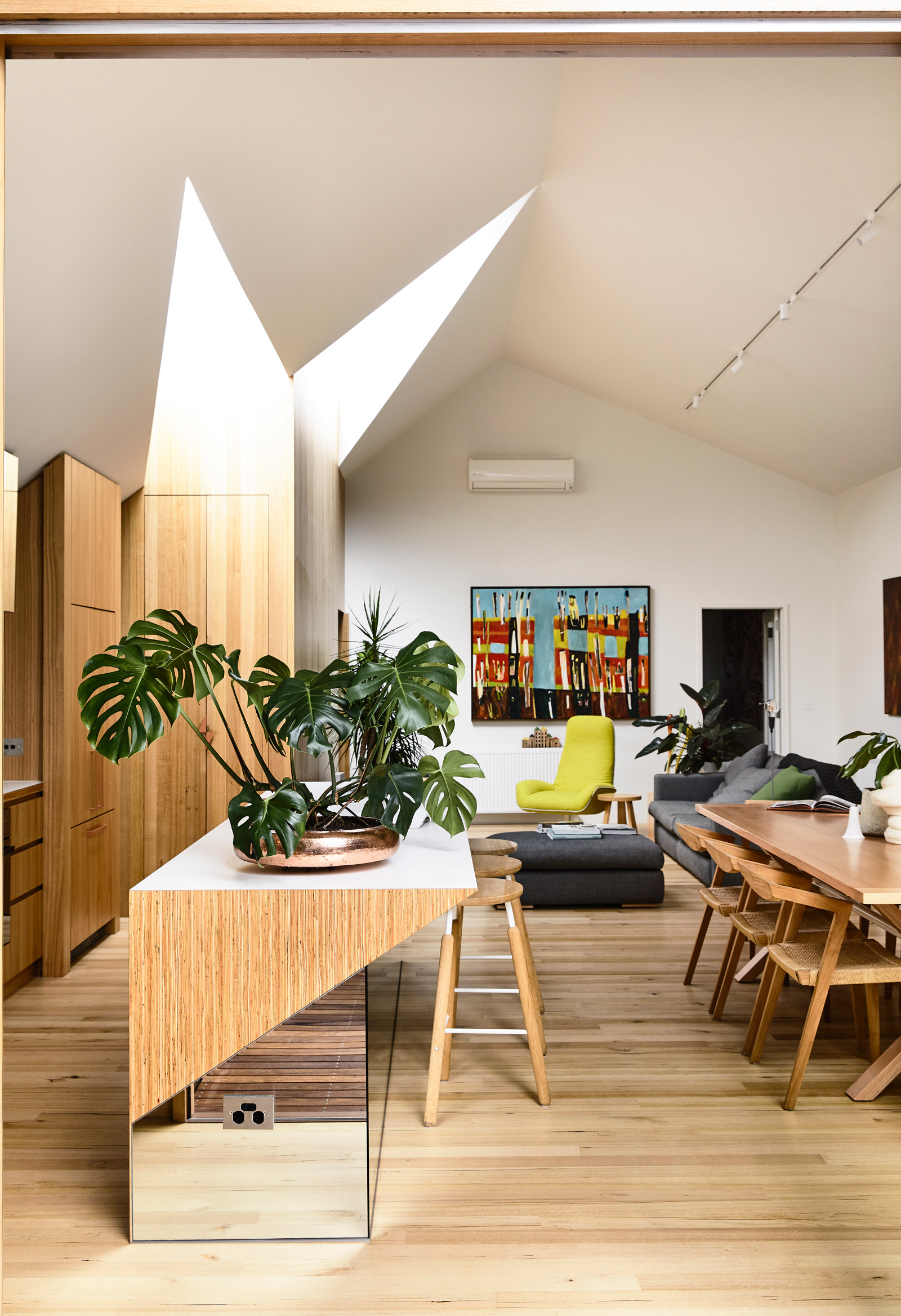 Created Separately, Are Joined To Create His & Hers House In A Literal And Symbolic Act Of Coming Together Through Their Shared New Home.