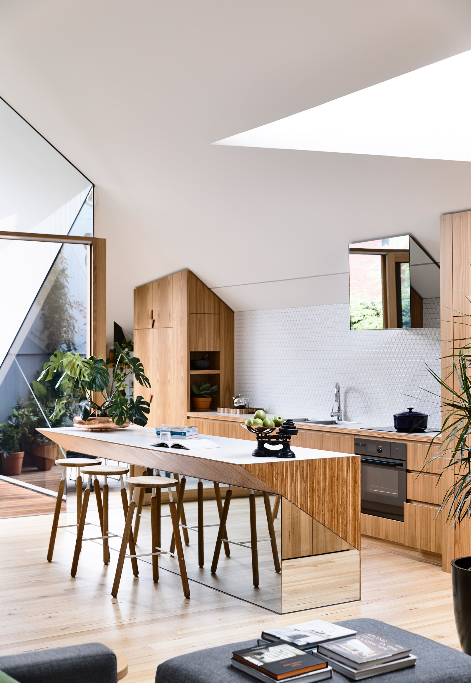 The Resulting Home Is A Literal Representation Of Their Two Personalities, Fused Into One.