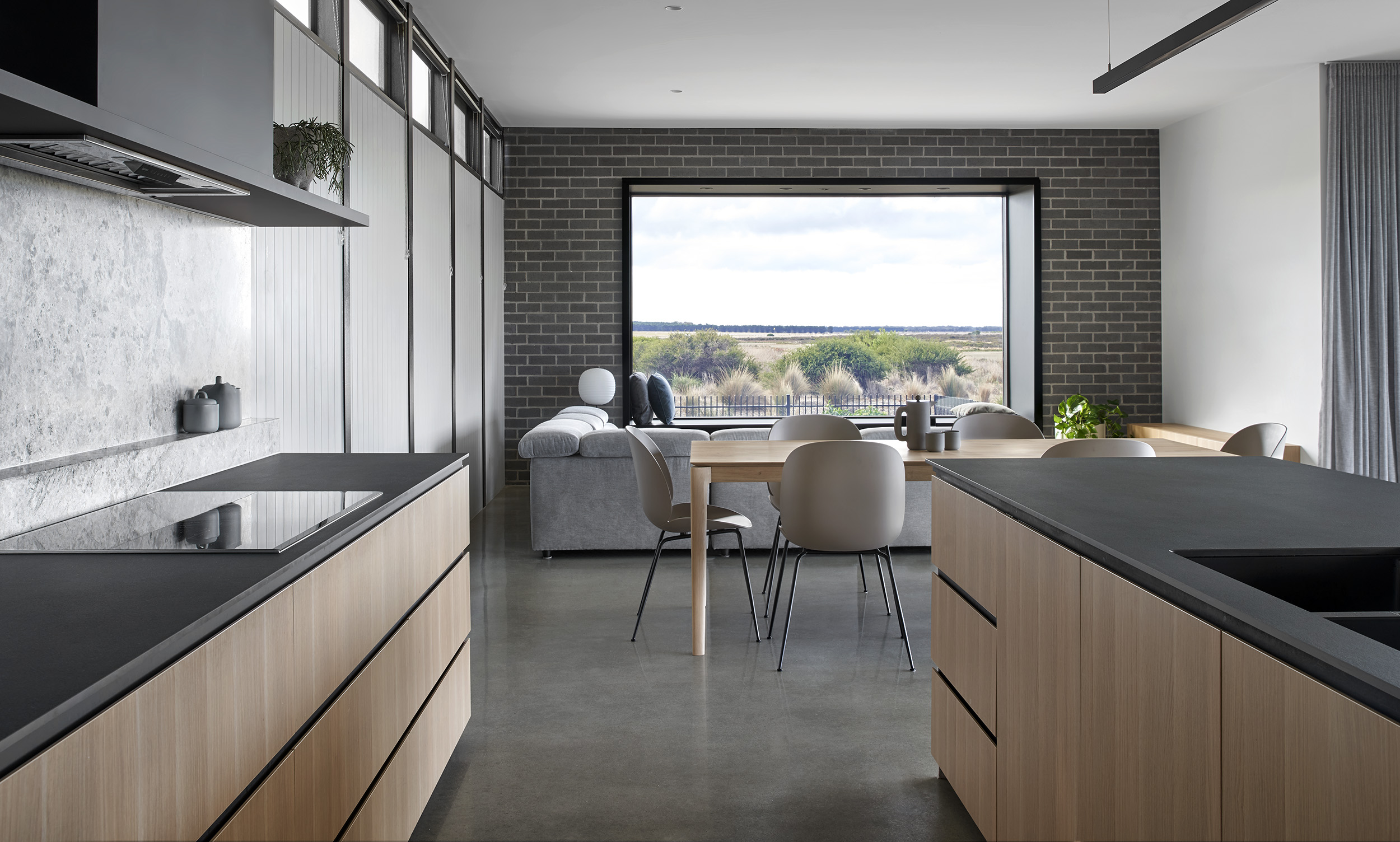 Once Inside, You Cannot See Another Building At All, While The Site Is Completely Protected From The South West Prevail