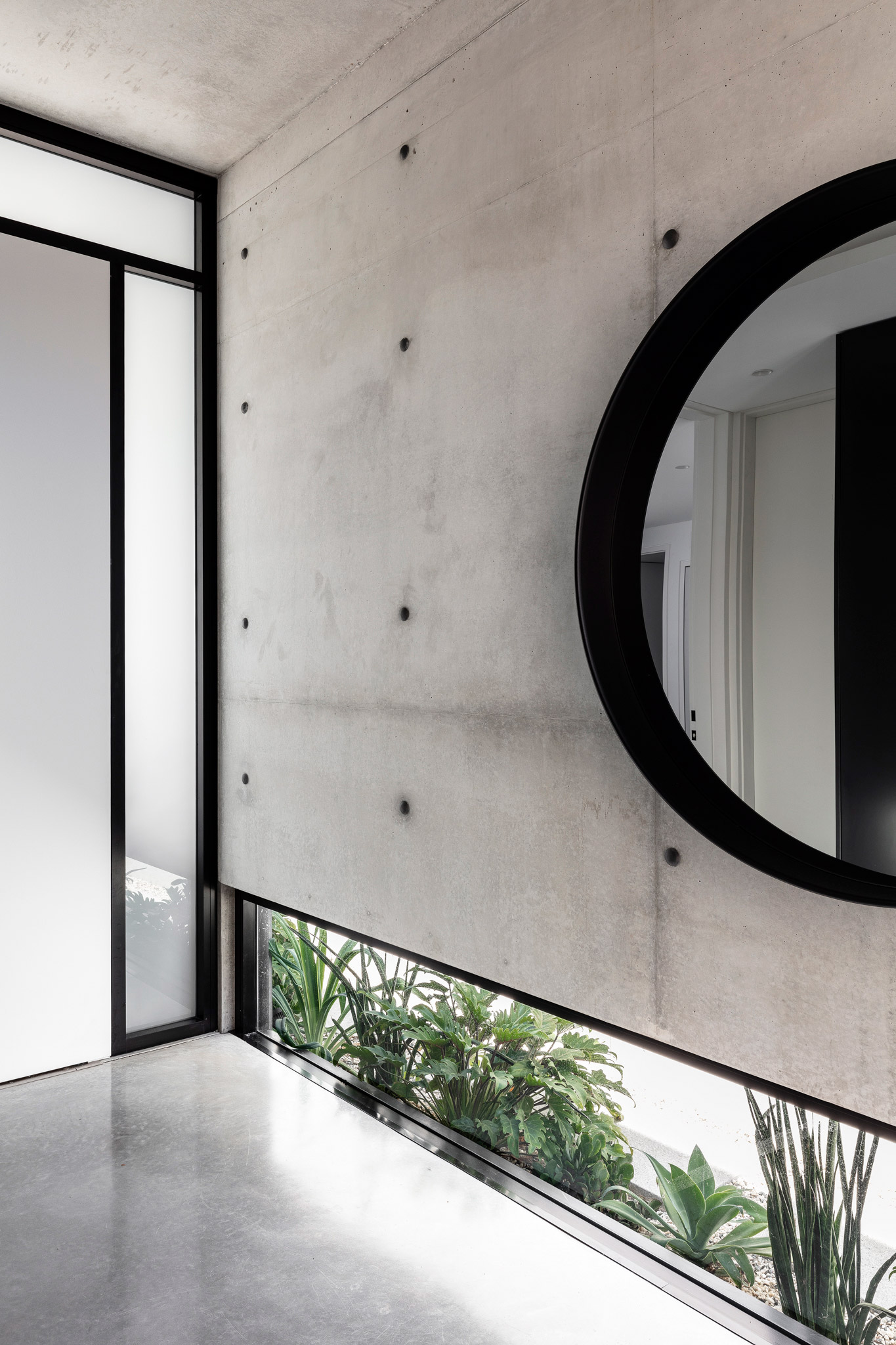 Centred On A Grouping Of Services In The Middle Of The Volumes, This Timber Clad Pod Houses Core Amenity, Allowing For Light F