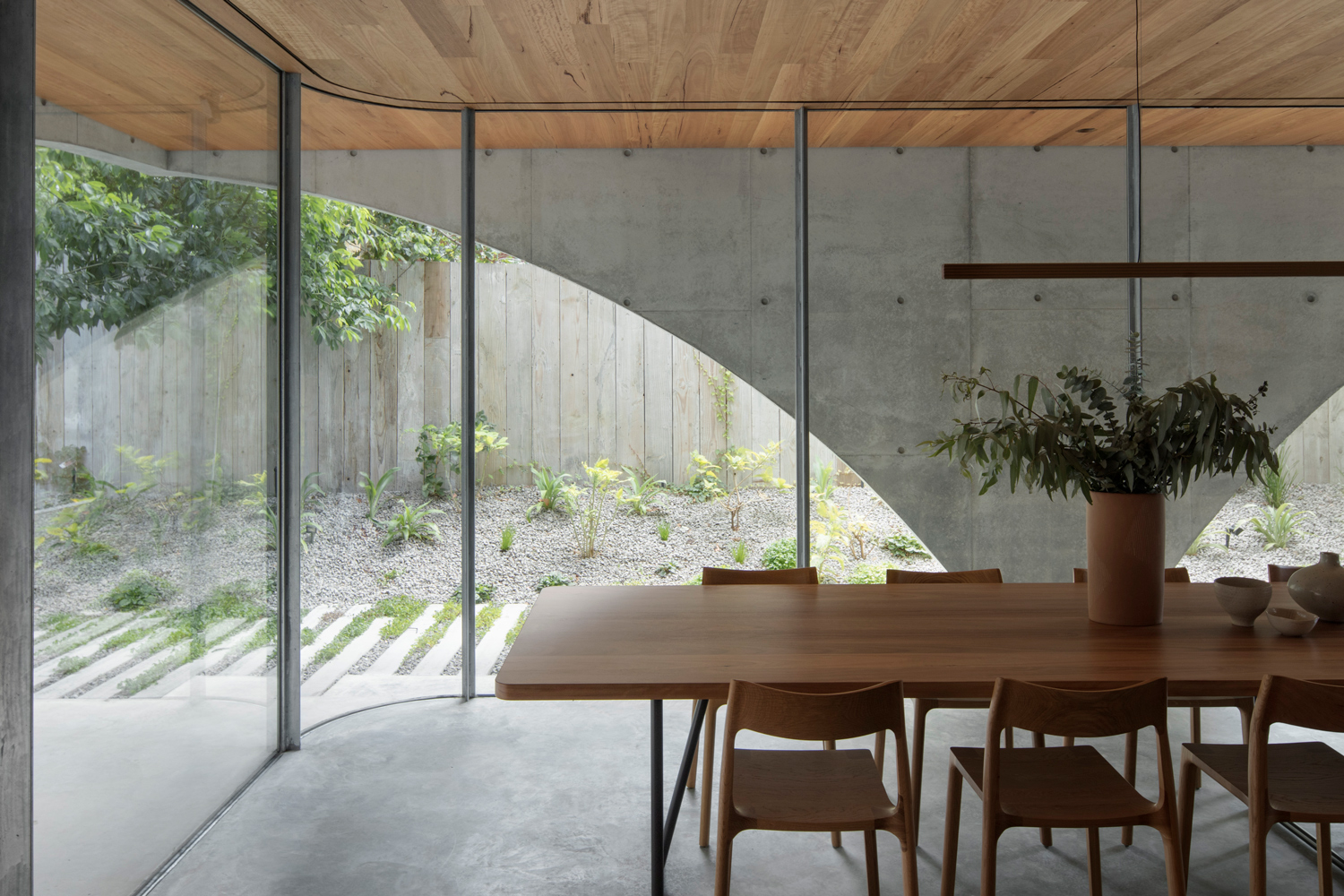 Giving Each Space The Gift Of A Framed View To The Garden Beyond, Thus Accentuating The Inhabitants’ Experience Of The Entire Site.