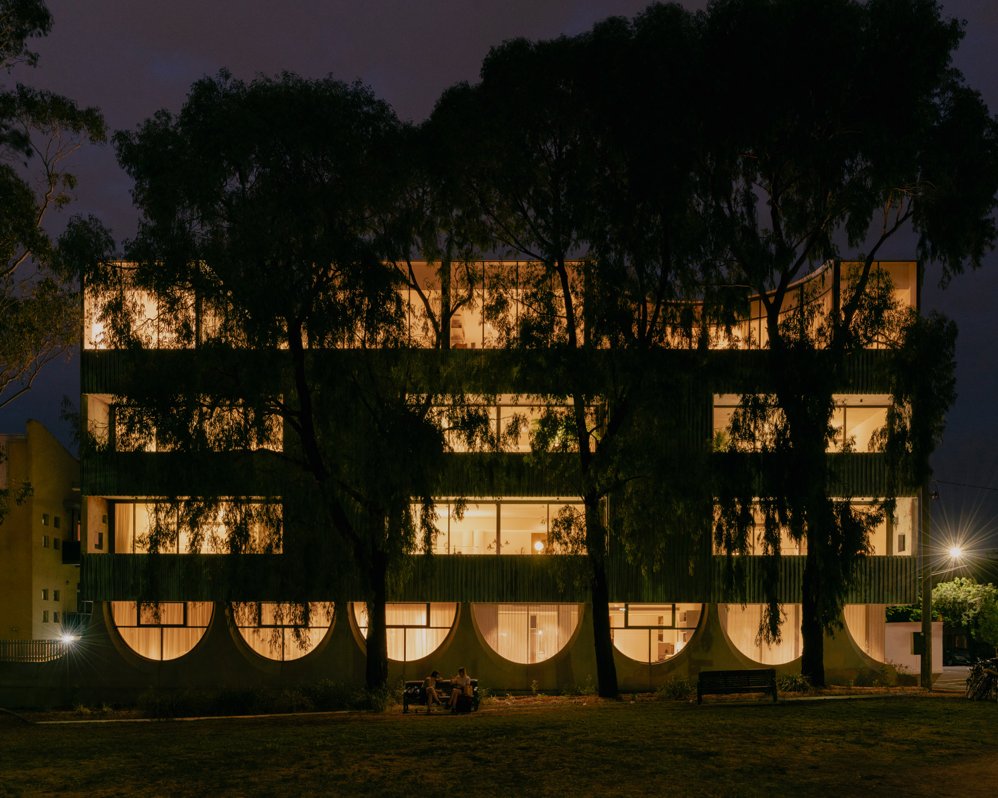 Internally, The Depth, Detailing And Texture Are Then Expressed As A Sculptural Element Around Which Circulation Flows.