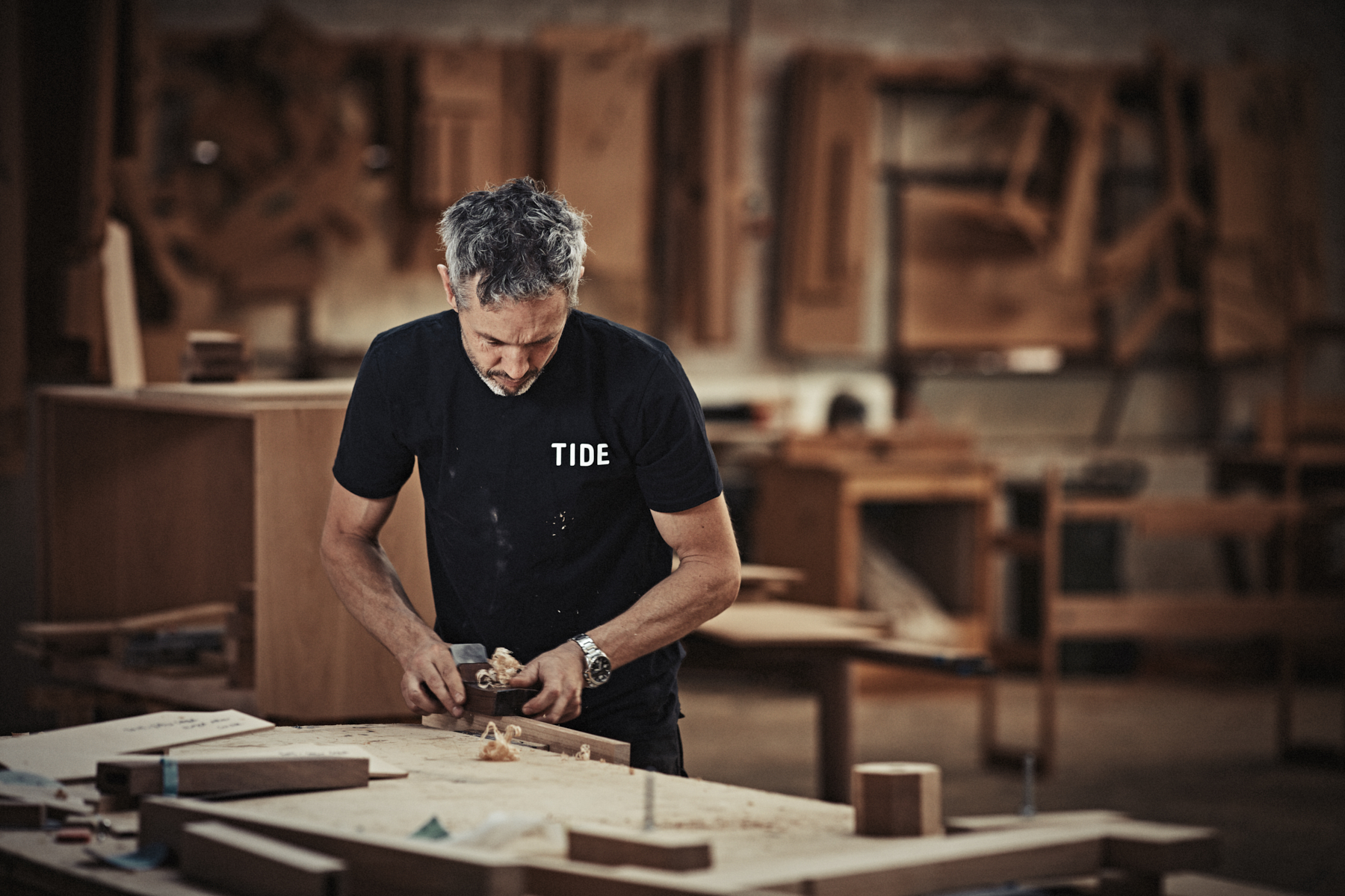 The Lumi Chair, Polly Hall Table And Luna Side Table All Feature Natural Timbers And Finishes That Combine With Tide D