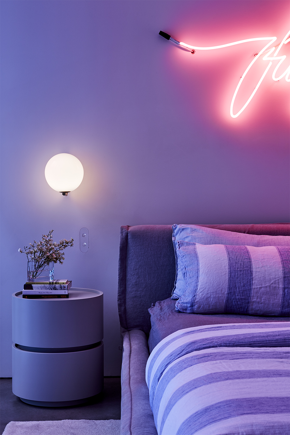 While, Tom Explains, He Did Not Want His Own Artwork To Dominate Fiona Lynch’s Design Of The Interior For The Cotter Street Hous