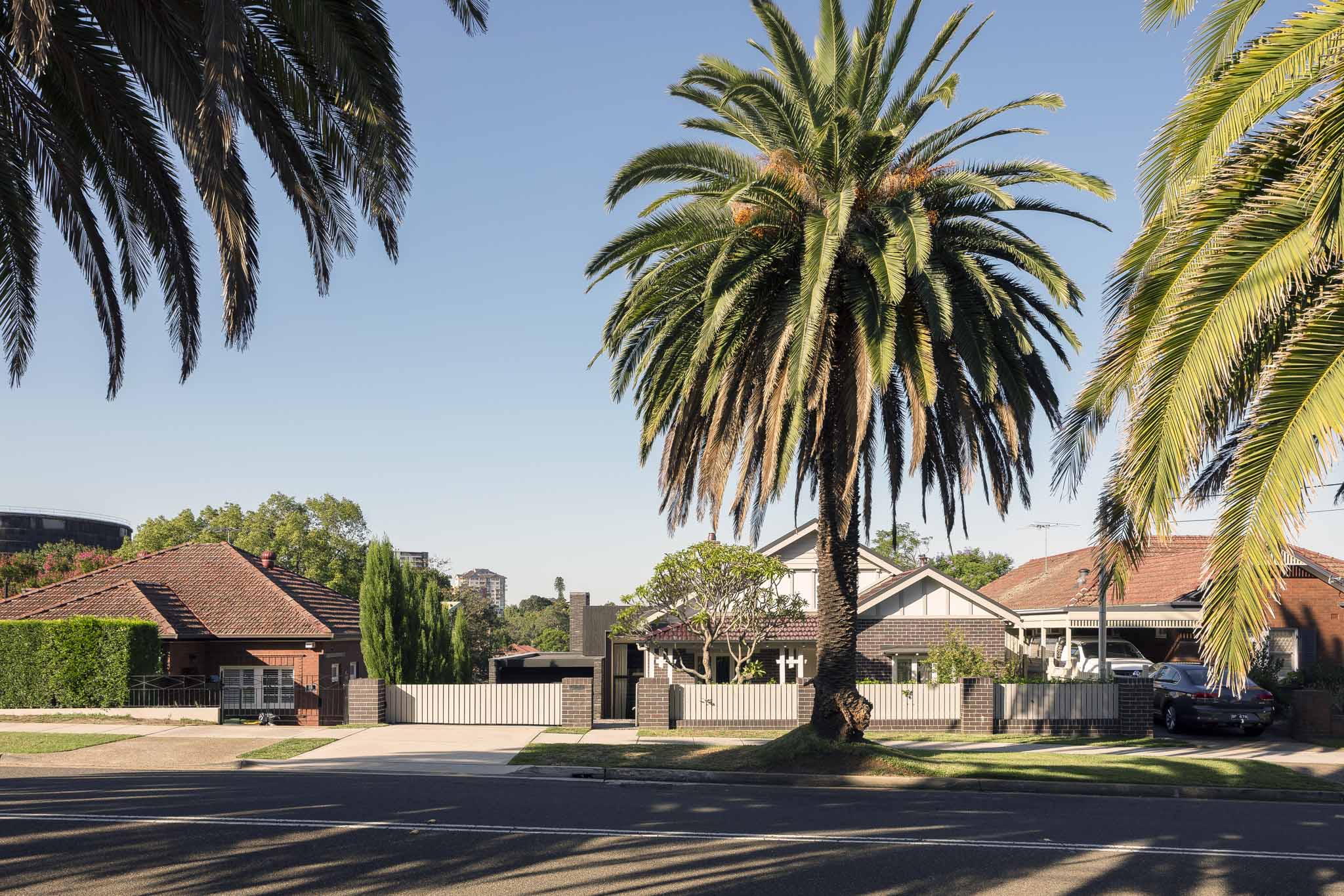 The Scale Is Further Expressed Through The Use Of Brickwork Running Vertically