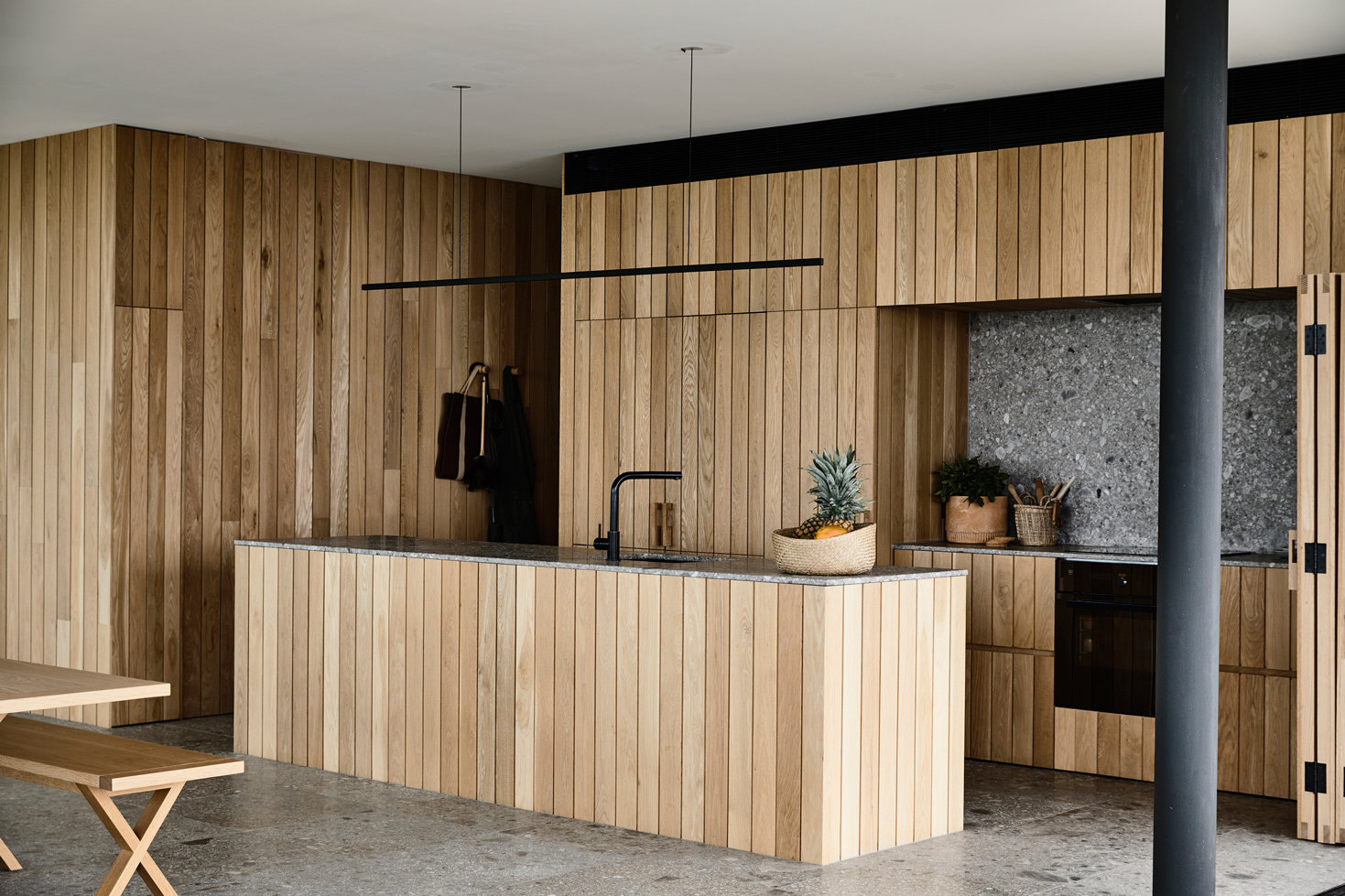 Emerging From Amongst Coastal Sheoaks And Banksias, The Reflective Glass Façade Of The Bluff Ho