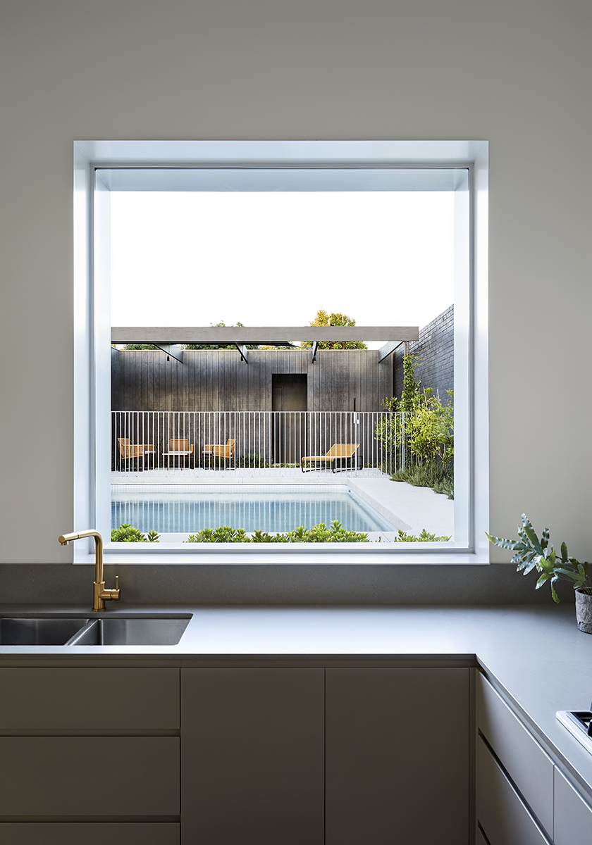 From The Entry, A Central Corridor Connects A Series Of High Ceiling Spaces, Which Then Taper To Intentionally Lower Ceilings In The Extensi