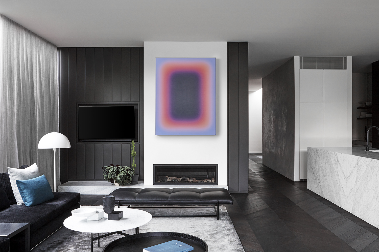 The Clients’ Extensive Art Collection Also Informed The Design, Which Carefully Considered Both Artwork And Loose Furniture From Early