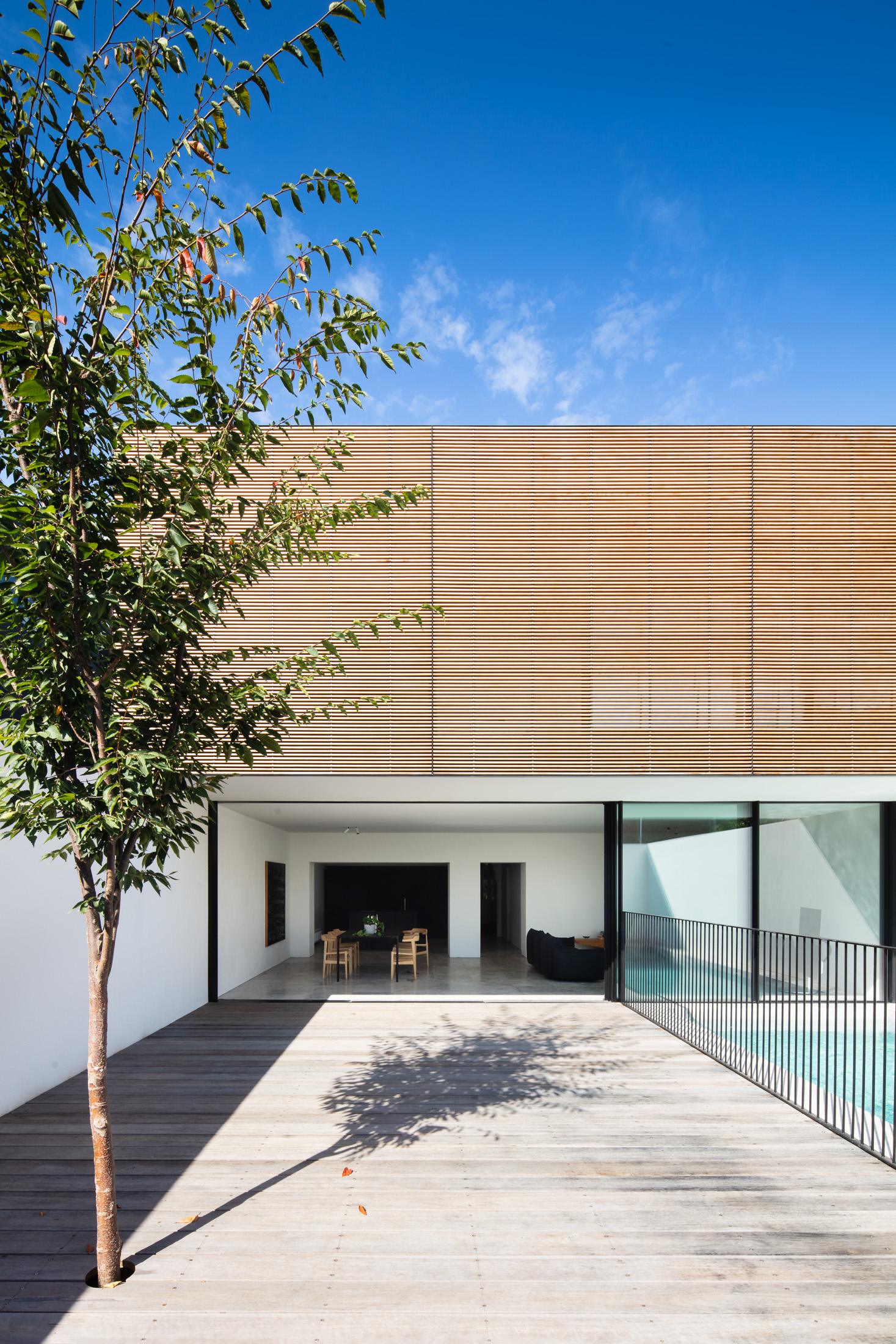 The Client’s Brief Was To Provide A Home That Was A Quiet, Relaxing Place To Come Return To, Away From The Busy, Frantic Pace Of The Surround