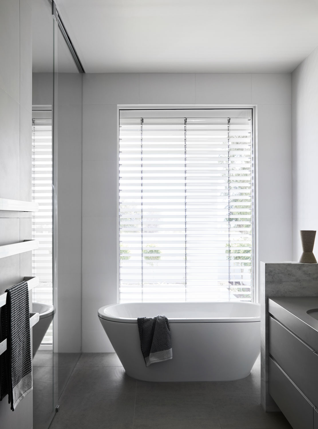 Located In Brighton, Victoria, The Family Home Enviously Overlooks The Expansive Bay Beyond