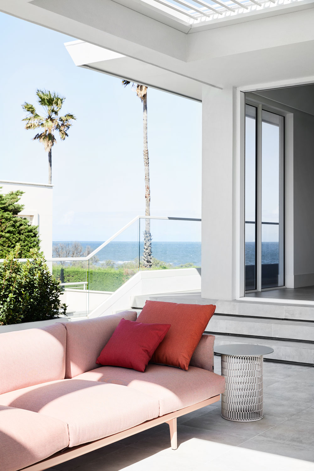 She Says, “our Careful Consideration And Selection Of Natural Materials And Robust Textures Drove The Seaside Aesthetic, Enlivening The Senses And Prov