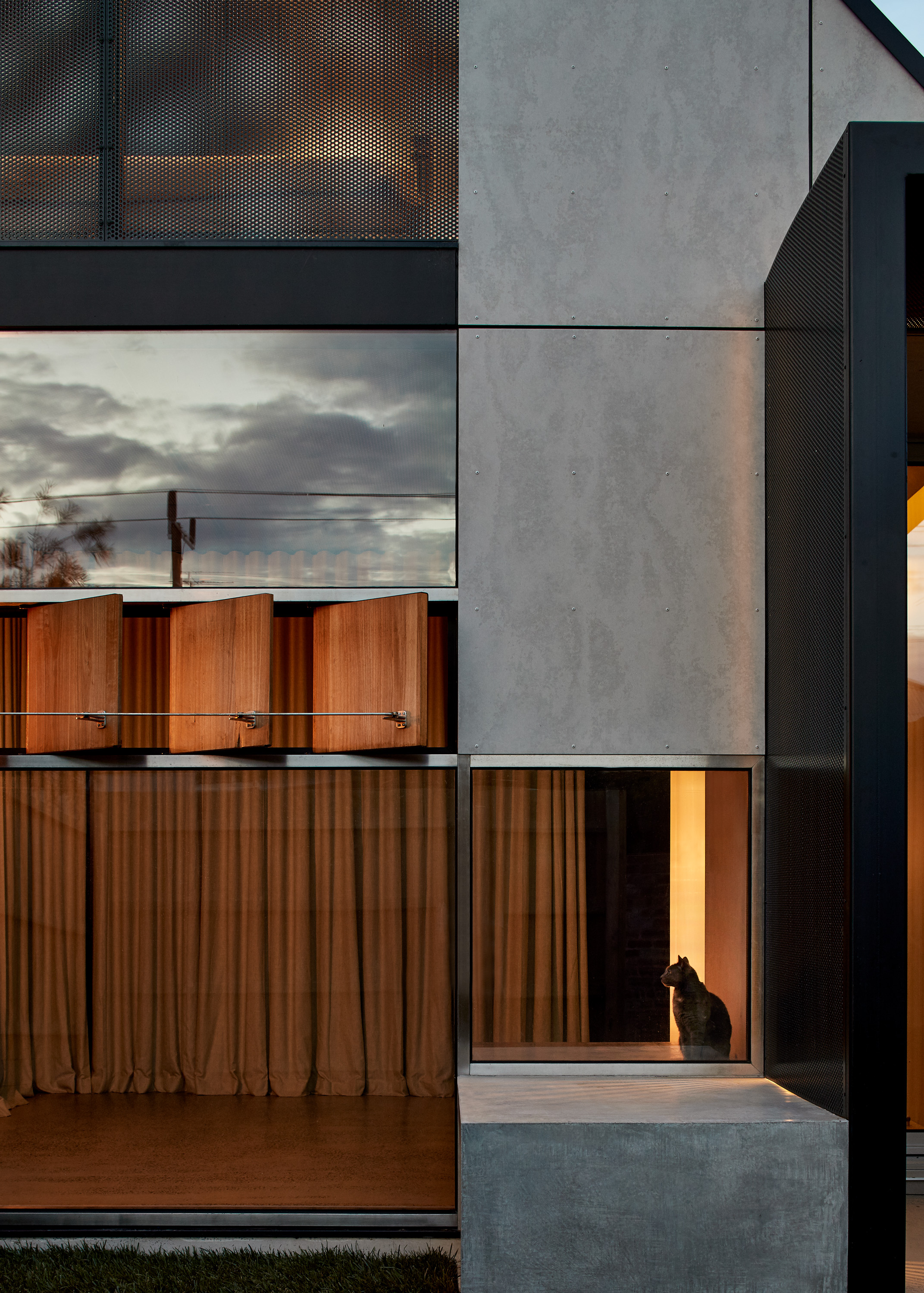 The Front Half Of The House Was Designed With A Generous Study, Requested By The Client Who Works From Home